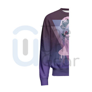 Logotipo personalizado UNI GEAR Athletic Gymwear sudadera hombres mujeres patrón sólido estilo Casual deportes de invierno logotipo frontal transpirable - Product Image 3