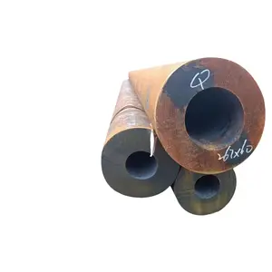 ASTM DIN EN AISI Q235 st358 Q195 Q345 A53 A369 900mm Hot cold Rolled seamless low carbon round steel pipe tube supplier by oa te