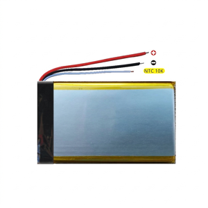 804066 聚合物锂电池 3 线 10K NTC 804066-3 3000mAh 3.7V 带 UN38.3 MSDS 认证 可充电电池 适用于 MP3 扬声器 - Product Image 4