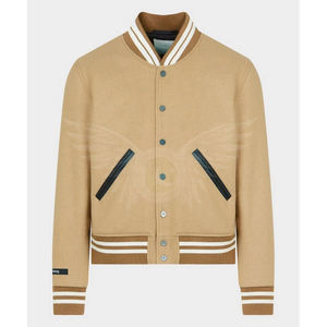 Chaqueta de invierno para hombre en color sólido Estilo único Tela de lona de buena calidad - Product Image 1