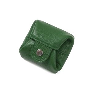Vintage Lychee Pattern PU Coin <b>Purse</b> – Mini Button Closure Pouch for Earphones & <b>Small</b> Items - Product Image 1