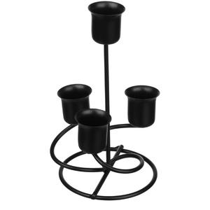 Lot de 2 bougeoirs en métal haut de gamme bougeoirs votifs personnalisés au design élégant avec finition antique pour la maison de mariage - Product Image 4