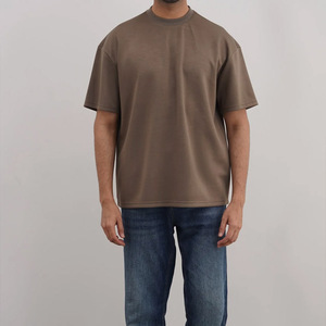 Acid WASH เสื้อยืดผู้ชายลายกราฟฟิก heavyweight ซัก100% ผ้าฝ้ายระบายอากาศได้ดีแบรนด์สั่งทำ - Product Image 4