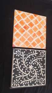 Ensemble de sous-verres en chêne et liège faits à la main Sous-verres en liège naturel classiques pour la cuisine à domicile Accessoires en bois avec boîte-cadeau - Product Image 6