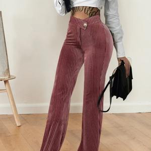 Pantalons de yoga pour femmes, taille haute, mi-taille, jambes larges, pantalons de sport pour activités de plein air, pilates, gym, course à pied - Product Image 3