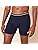 Calzoncillos bóxer de tiro medio para hombre de marca de moda europea americana, ropa interior de cuatro esquinas, calzoncillos bóxer para hombre, absorbe la humedad - Product Image 5
