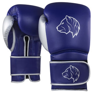 Guantes de Boxeo Unisex de Piel Sintética de 8oz con Logotipo Personalizado, Transpirables, de Piel PU, para Entrenamiento, Tallas 10oz y 12oz para Adultos, para Exteriores - Product Image 1