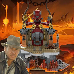 Bloques de Construcción de Plástico ABS para Lego MOC, Templo de Indiana Jones, Juguete de Construcción DIY, Temática de Ciudad, Embalaje Incluido - Product Image 2