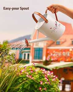 <b>Garden</b> watering can designed for flowers vegetables and lawns offering smooth pouring and durable construction - Product Image 3
