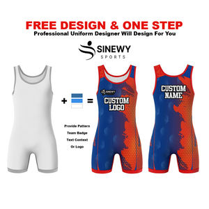 Combinaisons de lutte pour fabricants américains, vente en gros à bas prix, logo personnalisé, polyester respirant, vente en gros de vêtements de lutte, vêtements d'arts martiaux - Product Image 4