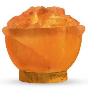 100% pur sel de l'Himalaya lampe changement de couleur LED excellente qualité USB décoratif feu bol Animal sculpté Style produit en gros - Product Image 1