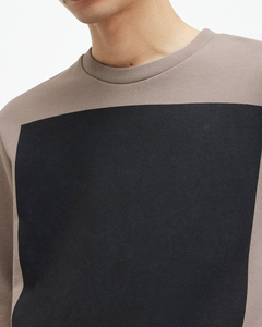 ที่กําหนดเองผ้าฝ้าย100%แขนยาวเสื้อยืดสีทึบลูกเรือคอผู้ชายร้อนขายราคาเสื้อStreetแนวโน้มกีฬาเสื้อแขนยาว - Product Image 4