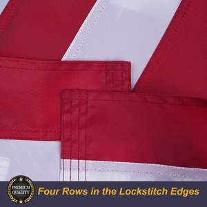 "13-Star American <b>Flag</b> 3x5 ft Embroidered Betsy Ross Design for 250th Anniversary Heavy Duty Outdoor Fiberglass Flagpole" - Product Image 4