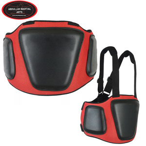 Protège-ventre de boxe en cuir PU de qualité supérieure, fait main, personnalisé, dernier modèle tendance, produit 2026 par ABDULLAH MARTIAL ARTS - Product Image 4
