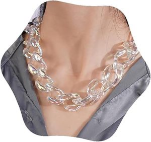 Cadena de eslabones de resina adecuada para looks de moda elegantes y casuales. Cadena de eslabones de resina de larga duración diseñada para brindar durabilidad y belleza. - Product Image 3