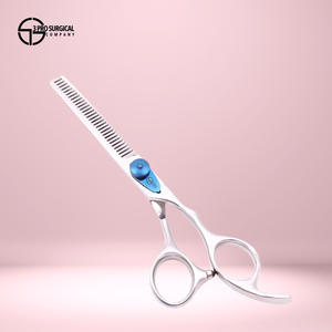 Juego de Tijeras de Peluquería Profesionales J2 de Acero Inoxidable Japonés con Mango de Cerámica, 28 Dientes, Tamaños de 5.5 a 7 Pulgadas - Product Image 1