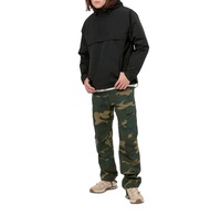 Chaqueta Anorak con Capucha, Impermeable, Transpirable, para Invierno, Talla Grande, Cortavientos, Cálida, de Poliéster, Secado Rápido, Ecológica, Unisex