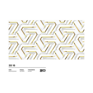 Carreaux de sol en porcelaine 600x1200mm hautement brillants 60x120 cm Porcelaine émaillée polie pour un design intérieur moderne - Product Image 3