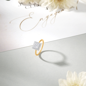 แหวนหมั้นเพชร Promise Glint สำหรับผู้หญิง - Product Image 2