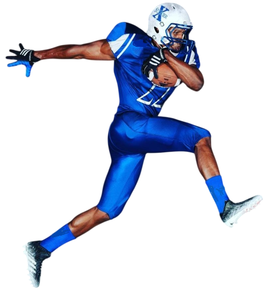 Maillot de football vierge en maille, maillot de football américain uni, hip-hop, entraînement sportif, t-shirt de football pour adultes/jeunes - Product Image 3