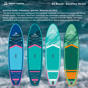 Ridewave AEROFLOW loạt <span class=keywords><strong>Inflatable</strong></span> sup <span class=keywords><strong>Board</strong></span> <span class=keywords><strong>10</strong></span>'<span class=keywords><strong>6</strong></span> Drop Stitch xách tay thân thiện với môi tất cả các vòng <span class=keywords><strong>Paddle</strong></span> <span class=keywords><strong>Board</strong></span> - Product Image 4