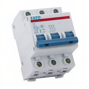 เบรกเกอร์ C10 3P ของ FATO 400VAC ป้องกันความร้อนด้วยแม่เหล็ก10A - Product Image 2