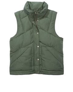 Haute qualité marque classique Couple hiver en plein air hommes réversible lavé Polyester rempli gilet corps plus chaud ras du cou bouffant - Product Image 1
