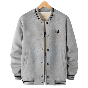 Chaqueta de invierno de tela de lana con letras de alta calidad, diseño OEM ligero de estilo callejero de Pakistán, chaqueta para hombre - Product Image 1