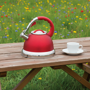 European 2.5L Hotel Water <strong>Kettle</strong> Customized Sound Modern Flat Bottomed Coffee <strong>Kettle</strong> Natural Color Metal Handle Horn - Product Image 1