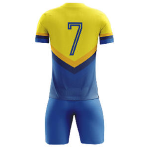 Uniformes de fútbol de nuevo estilo 2025, precio barato, ropa de fútbol, conjunto de equipo de impresión por sublimación para hombres, uniforme de fútbol - Product Image 6