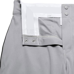 Pantalon de baseball personnalisé pour jeunes hommes, grande taille, respirant, 100 % polyester, séchage rapide, service OEM - Product Image 5