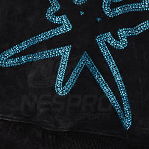 Sweat-shirts à fermeture éclair décontractés avec strass, mode d'hiver, écologiques, respirants, en coton mélangé pour hommes, taille adulte, dernier design, vente en gros - Product Image 6