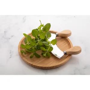 Set per Tagliare le Erbe in Bambù Tabbouleh - Gadget Personalizzato - Product Image 4