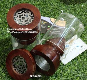 Brûleur d'encens Bakhoor moderne arabe personnalisable Brûleur Bakhoor traditionnel évaporateur acrylique pour la décoration intérieure - Product Image 1