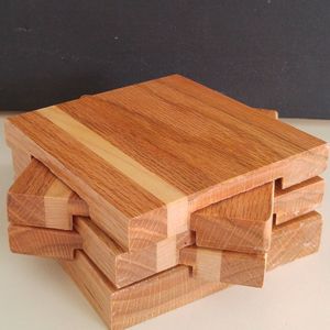 Tabla de cortar de madera de acacia ecológica de primera calidad, paleta de servicio duradera con mango para tabla de queso, bloques de cortar - Product Image 1