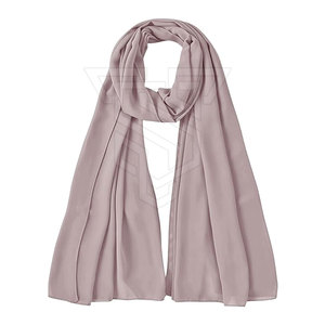 Nouveau hijab pakistanais respirant de haute qualité pour femmes en taille adulte, couleur et logo personnalisés, matière coton/polyester - Product Image 3