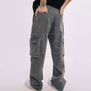 กางเกงคาร์โก้ทรงแบ็กกี้สำหรับผู้ชายกางเกงผู้ชายแบบแห้งเร็วระบายอากาศได้ดีดีไซน์เฉพาะ - Product Image 5