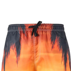 กางเกงขาสั้นผู้ชายยาวถึงเข่าดีไซน์น้ำหนักเบาพิมพ์ลายซับลิเมชันใส่ลำลองโลโก้ได้ตามต้องการ - Product Image 6