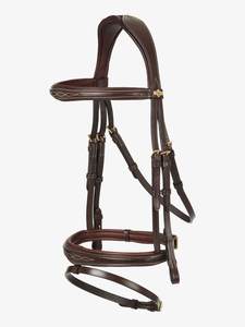 Competition Flash Bridle Leather Horse Bridle Horse Snaffle Leather Bridle Diseño personalizado - Product Image 6