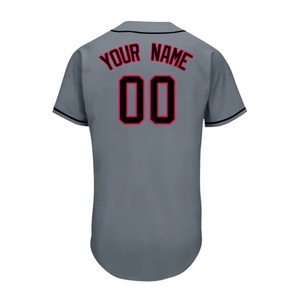 Camiseta de Béisbol Personalizada con Logotipo y Nombre al por Mayor, Camiseta de Béisbol y Sóftbol Sublimada Sólida para Adultos, 100% Poliéster - Product Image 6