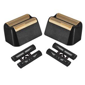 2 pièces de rechange professionnelles pour rasoir rotatif, avec double lame et barre de coupe, pour un rasage précis du visage, lavables - Product Image 1