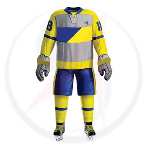 Uniformes de Hockey sobre Hielo Transpirables de Alta Calidad, Ropa Deportiva Personalizada con Impresión, Antibacterianos, de Secado Rápido, para Prácticas de Club y Partidos Nacionales - Product Image 1
