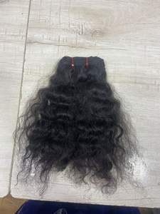 ผมต่อจากผมมนุษย์ผมเรีมีหยิกยาว14นิ้วสวยสไตล์อินเดียใต้ - Product Image 2