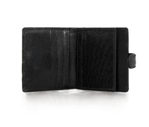 Men's Premium Quality Short Leather <b>Wallets</b> Open Closure Type with Polyester Lining Credit <b>Card</b> Holder <b>RFID</b> Blocking - Product Image 4