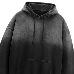 Premium Acid Washed Hoodie <b>Oversized</b> Fit <b>Vintage</b> Streetwear Pullover <b>Sweatshirt</b> For Men Women Winter Casual Fashion - Product Image 2