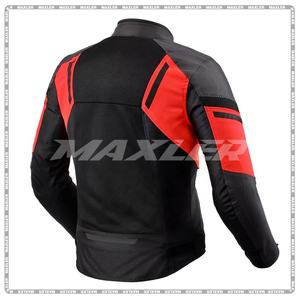 Vêtements de sport légers pour hommes approuvés CE Textile respirant veste courte pour moto équitation Protection imperméable coupe-vent - Product Image 3