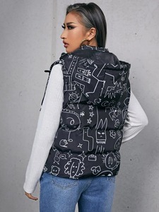 Ropa de moda totalmente personalizada, chaleco acolchado para mujer, nuevo diseño, chaleco acolchado ligero sin mangas para mujer - Product Image 2