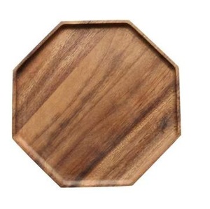 Utensilios de cocina hexagonales de madera Plato de cena Exigente superior Alta calidad Más vendido Increíble calidad Para la venta - Product Image 1