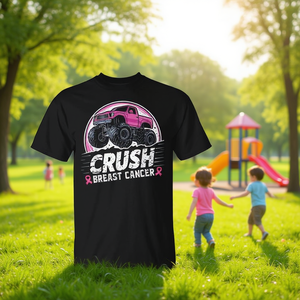 เสื้อยืดเด็กครัช เบรสท์ แคนเซอร์ อะเวนเจอร์ส มอนสเตอร์ ทรัคส์ - Product Image 3