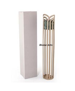 Diseño de tendencias Quemador de incienso Bakhoor Quemador de incienso alto de hierro y mármol de la mejor calidad de la India - Product Image 1